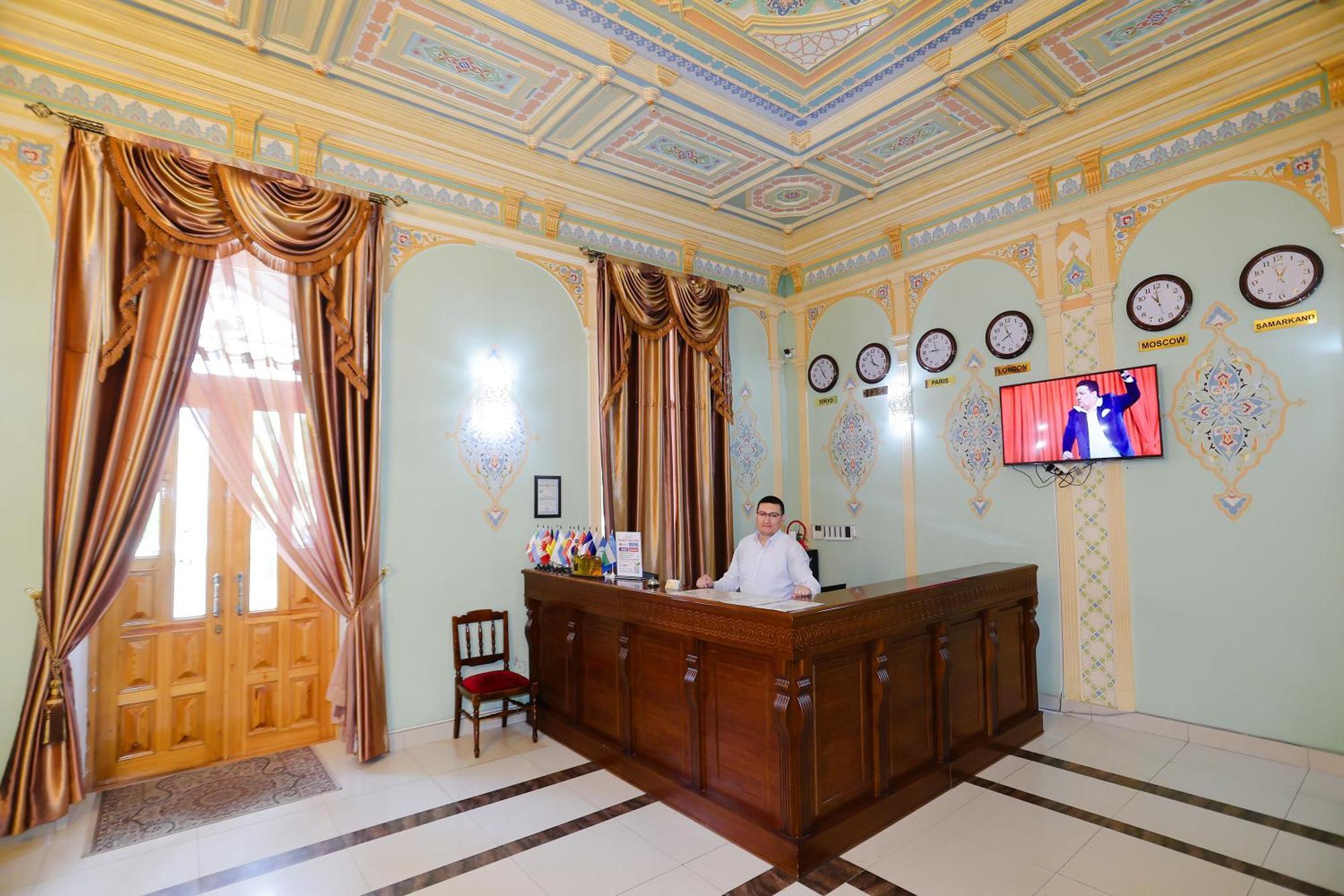 Yangi Sharq Hotel Samarkand Bagian luar foto